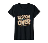 Leçon Amusante sur la Retraite des Enseignants T-Shirt Graphique avec Valeur