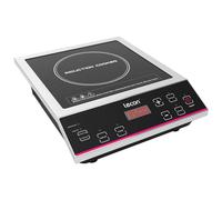 Lecon Chef Plaque de cuisson à induction, Puissance de 3500W, avec minuterie Plaque à induction, Capacité de charge 50kg, boîtier en acier inoxydable, contrôle de la température