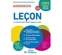 Leçon M1 M2 - Le Manuel Pour Réussir L'épreuve Orale