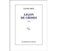 Leçon de choses Claude Simon (Auteur)