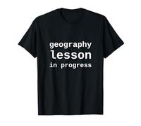 Leçon de géographie en Cours Satire Politique Amusante T-Shirt