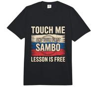 Leçon de Sambo Russe | Citation Amusante sur Le Sport de Combat sur Les Arts Martiaux Comfort Colors Adult Heavyweight T-Shirt