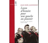 Leçon d'histoire pour une gauche au pouvoir : La Faillite du Cartel, 1924-1926