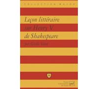 Leçon littéraire sur « Henry V » de Shakespeare