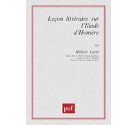 Leçon littéraire sur l'« Iliade » d'Homère
