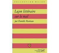 Leçon littéraire sur le mal