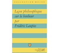 Leçon philosophique sur le bonheur