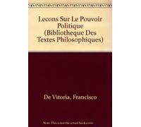 Leçon sur le pouvoir politique