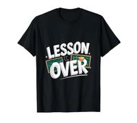 Leçon sur l'enseignant drôle Retraite Enseignant à la Retraite T-Shirt Graphique avec Valeur, Homme, Noir, M