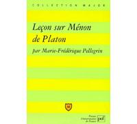Leçon sur "Ménon" de Platon