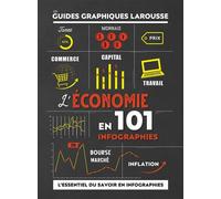 Collectif – L'économie en 101 infographies – Broché – Larousse