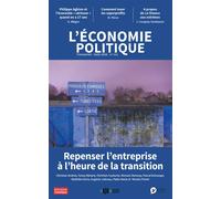 L'Economie politique - N° 111 Repenser l'entreprise à l'heure de la transition - Collectif - Alternatives Economiques - broché - Revue
