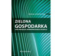 L'économie verte comme outil de développement durable Iwona B¹k, Katarzyna Cheba (Buch auf Polnisch)