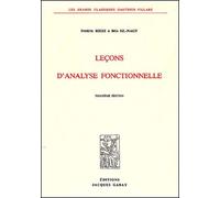 Leçons D'analyse Fonctionnelle - 3ème Édition