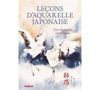 Leçons d'aquarelle japonaise - L'art de peindre les animaux - François Pomes - Nuinui Eds - cartonné - Livre-jeu