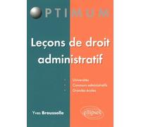 Leçons De Droit Administratif