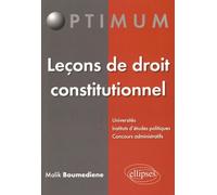 Leçons De Droit Constitutionnel