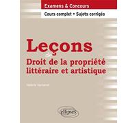 Leçons De Droit De La Propriété Littéraire Et Artistique