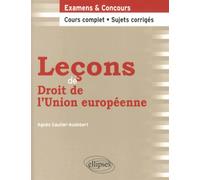 Leçons de droit de l'Union européenne