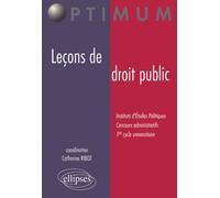 Leçons de droit public