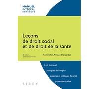 Leçons De Droit Social Et De Droit De La Santé