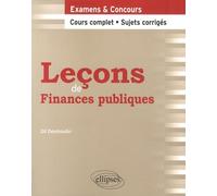 Leçons de finances publiques