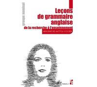 Leçons De Grammaire Anglaise, De La Recherche À L'enseignement - Groupe Nominal