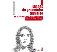 Leçons de grammaire anglaise Groupe nominal - Monique De Mattia-Viviès - Publication Universite Provence - broché - Méthode de langue