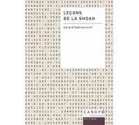 Leçons de la Shoah