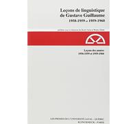 Leçons de linguistique (1958-1959 et 1959-1960), tome 13