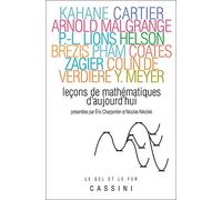 Leçons de mathématiques d'aujourd'hui Tome 1