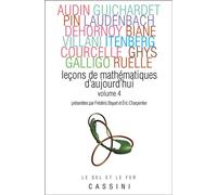 Leçons de mathématiques d'aujourd'hui (tome 4) Volume 4 - Collectif - Cassini Ed - broché - Scolaire / Universitaire