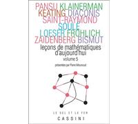 Leçons de mathématiques d'aujourd'hui volume 5 2019 - Pierre Mounoud - Cassini Ed - broché - Essai