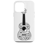 Leçons de musique de dessins animés sur l'ukulélé Coque pour iPhone 13 Pro Max