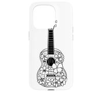 Leçons de musique de dessins animés sur l'ukulélé Coque pour iPhone 15 Pro