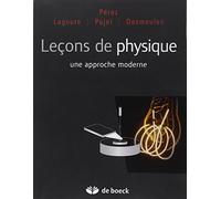 Leçons de physique : une approche moderne