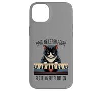 Leçons de Piano Chat Musique Classique Chaton Pianoforte Pianiste Coque pour iPhone 14 Plus