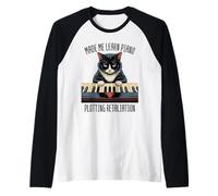 Leçons de Piano Chat Musique Classique Chaton Pianoforte Pianiste Manche Raglan