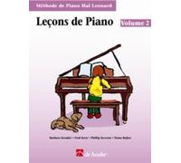 Méthode de piano Hal Leonard : Leçons de piano, volume 2