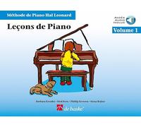 Methode De Piano Hal Leonard Vol.1 Lecons De Piano + Audio en ligne