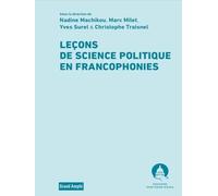 Leçons de science politique en francophonies