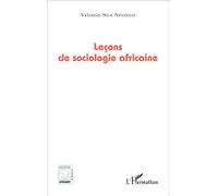Valentin Nga Ndongo – Leçons de sociologie africaine – Broché – L'Harmattan