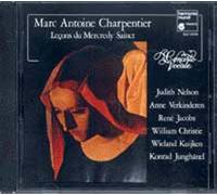 Leçons De Ténèbres Du Mercredi Saint