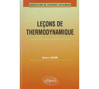 Leçons de Thermodynamique : Agrégation de sciences physiques