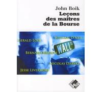 Leçons des maîtres de la Bourse
