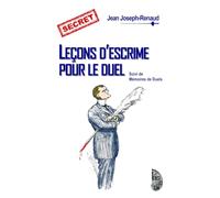 Leçons d'escrime pour le duel