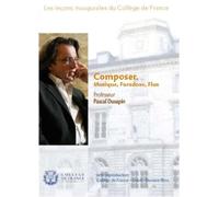 Professeur Pascal Dusapin - Composer - Musique paradoxe flux