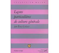 Leçons particulières de culture générale