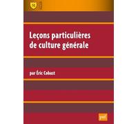 Leçons Particulières De Culture Générale