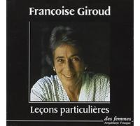 Leçons particulières - Françoise Giroud - Des Femmes - Antoinette Fouque - Livre CD - Textes lus CD